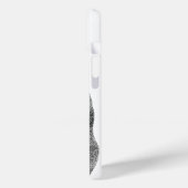 Eléphant Damask iPhone 6 coque personnalisé (Verso / Gauche)