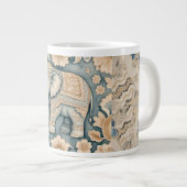 Elephant dans Batik Bloom Spécialité Mug (Devant droit)