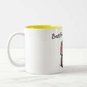 Éléphant de bébé avec la tasse d'amis d'abeille (Gauche)