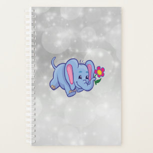Éléphant de dessin animé mignon