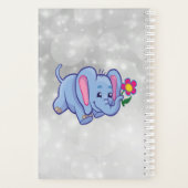 Éléphant de dessin animé mignon (Dos)