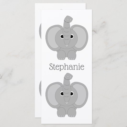 Elephant Design Bladwijzer (Voorkant / Achterkant)