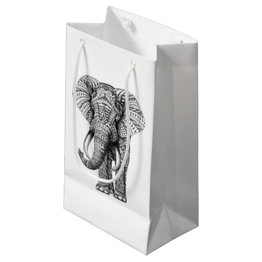 Elephant Design Cadeaus Klein Cadeauzakje (Voorkant Gekanteld)
