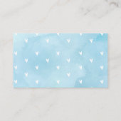 Elephant Diaper Raffle Enclosure Card Informatiekaartje (Achterkant)