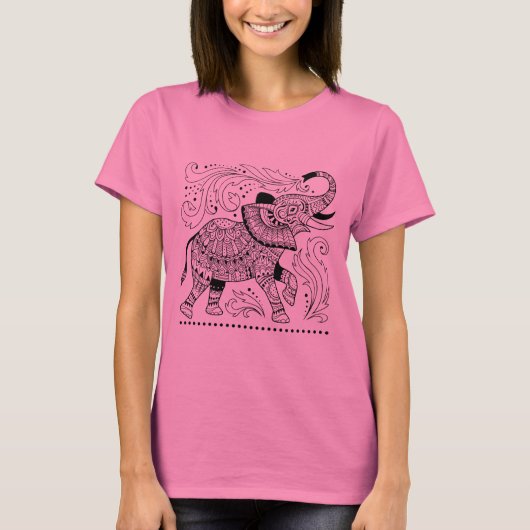 Elephant douche T-shirt (Voorkant)