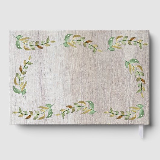 Eléphant doux Baby shower floral rustique (Verso)