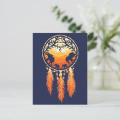 Elephant Dream Catcher briefkaart (Staand voorkant)