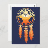 Elephant Dream Catcher briefkaart (Voorkant / Achterkant)