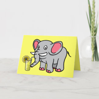 Elephant Drink limonade Support Kaart