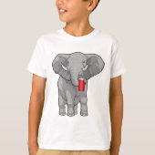 Elephant Drink mok T-shirt (Voorkant)
