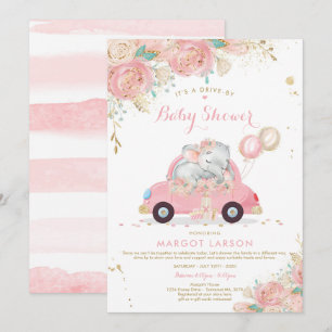 Elephant Drive beroemd gemaakt door Baby shower In Kaart