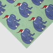 Éléphant drôle en papier de soie de soie de (Détail)