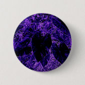 Elephant Ear Leaf Deepest Paarse Button (Voorkant)