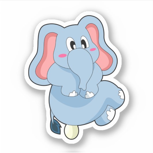 Elephant Egg Sticker (Voorkant)