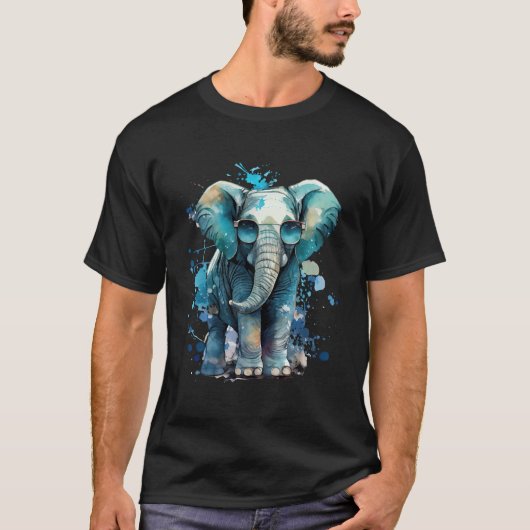 Elephant Elegance T-shirt (Voorkant)