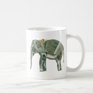 Elephant en aap koffiemok