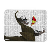 Elephant en Penguin Magneet (Horizontaal)