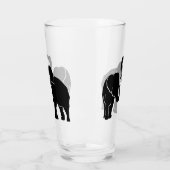 Eléphant en verre Couple Eléphants (Gauche)