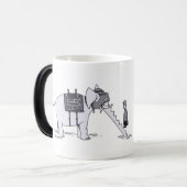 Elephant Escalator mok (Voorkant links)