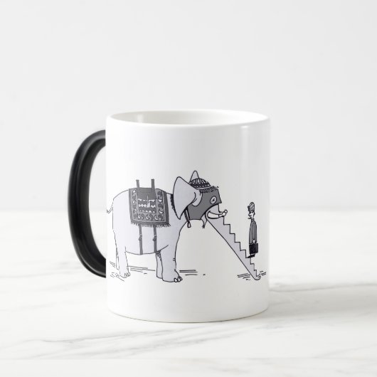 Elephant Escalator mok (Voorkant links)