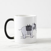 Elephant Escalator mok (Links)