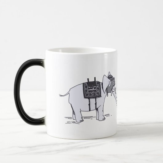 Elephant Escalator mok (Links)