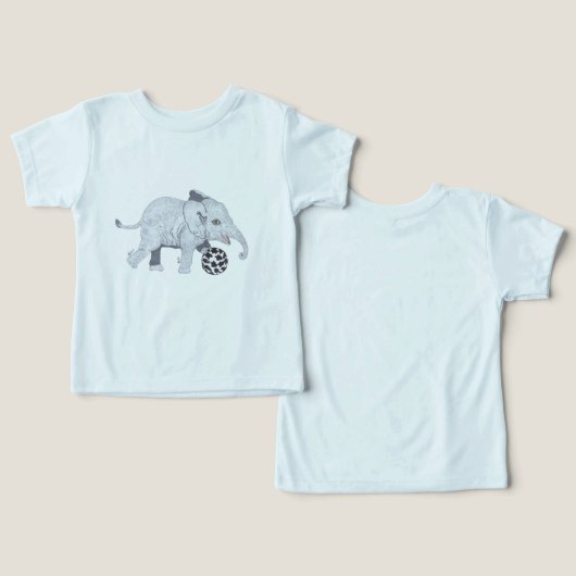 ELEPHANT EXERCISING (Ontwerp Voorkant & Achterkant)