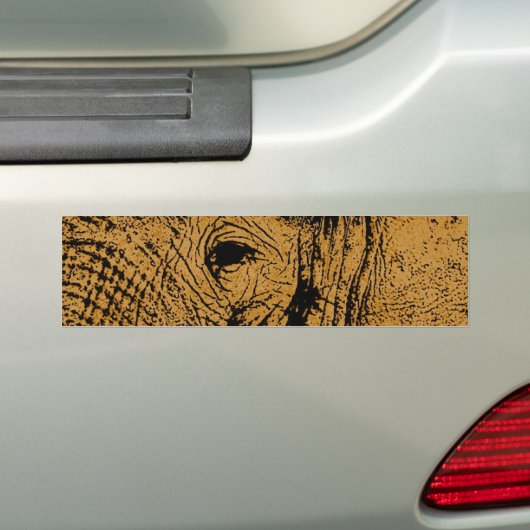 Elephant Eye Bumpersticker (Op auto)