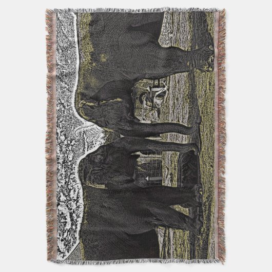 Elephant Eyes Deken (Voorkant Verticaal)