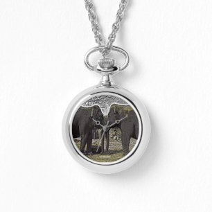 Elephant Eyes Horloge