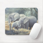 "Elephant Family" Mousemat Muismat (Met muis)