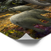 Elephant Family RAIN FOREST PARTY Poster (Hoek)