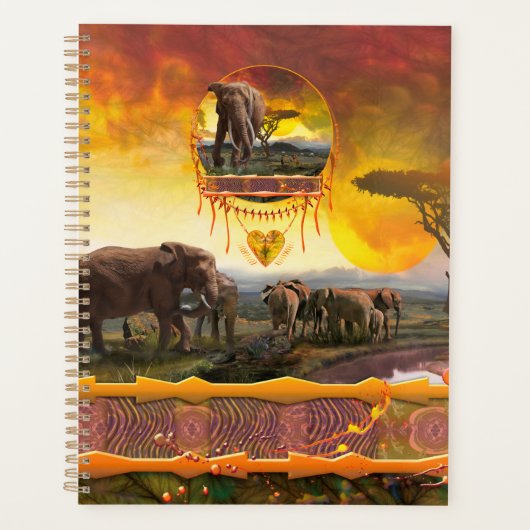 Elephant Family "The Bonds that Stropdas" Planner (Voorkant)