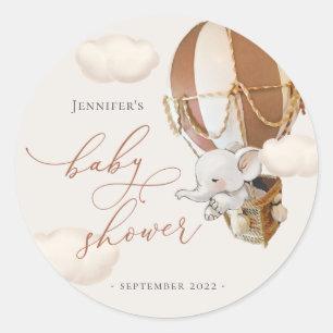 Éléphant favoris les étiquettes ! Baby Shower