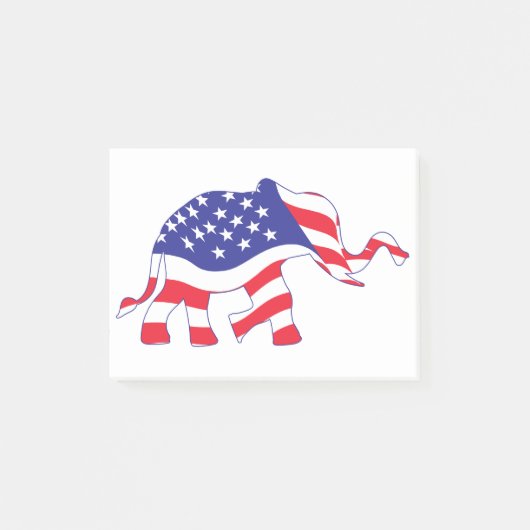 Elephant-FLAG Post-it® Notes (Voorkant)