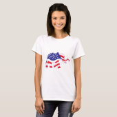 Elephant-FLAG T-shirt (Voorkant volledig)