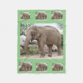 Elephant Fleece Blanket Deken (Voorkant)
