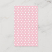 Elephant Floral Baby shower Diaper Raffle Kaarten (Achterkant)