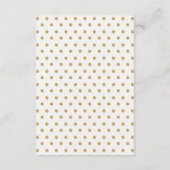 Eléphant Floral Rose Or Apportez une carte d'inser (Dos)