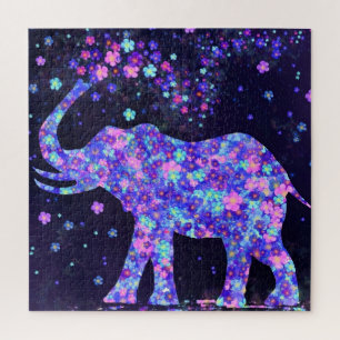 Elephant Flowers - Mooi Legpuzzel