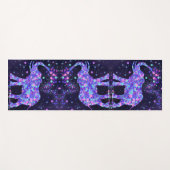 Elephant Flowers Yoga Mat Spring (Voorkant (horizontaal))