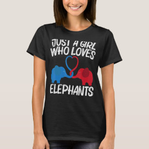 Elephant for Girls Kinder Wild Park Animal T-shirt