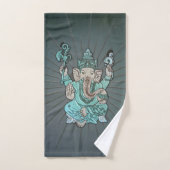 éléphant Ganesha india. (Serviette à main)