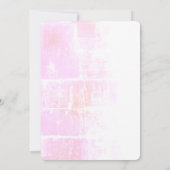 Elephant Gender Reveal Invitation | Pink & Blue Fl (Dos)