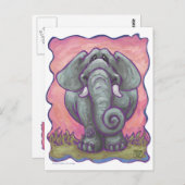 Elephant Gifts & Accessoires Briefkaart (Voorkant / Achterkant)