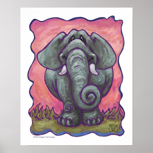Elephant Gifts & Accessoires Poster (Voorkant)