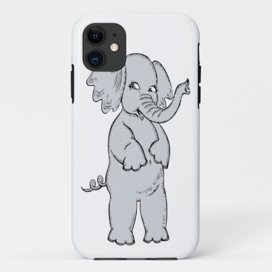 ELEPHANT GIRL Case-Mate iPhone CASE (Achterkant)
