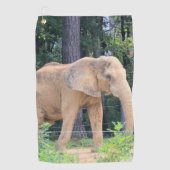 Elephant Golfhanddoek (Voorkant)