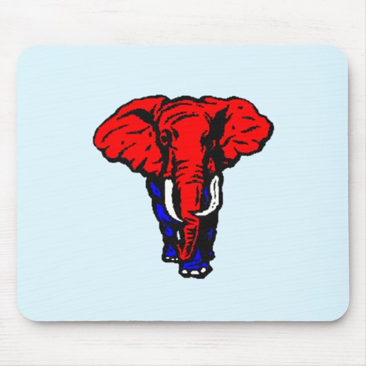 ELEPHANT GOP Mousepad Muismat (Voorkant)
