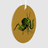 Elephant Grasshopper Crossras Ornament (voorkant)